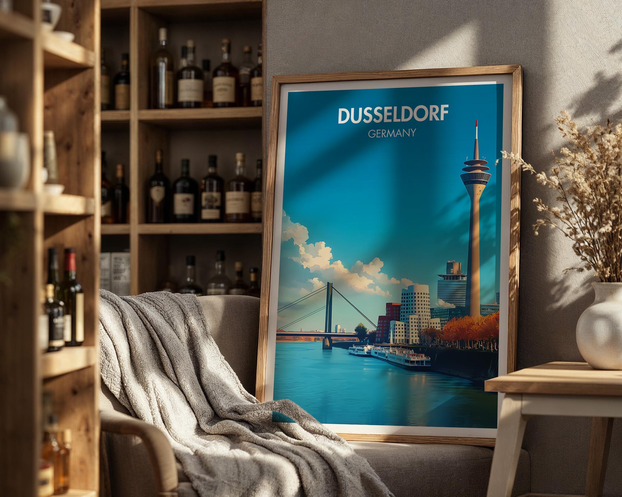 Dusseldorf Poster
