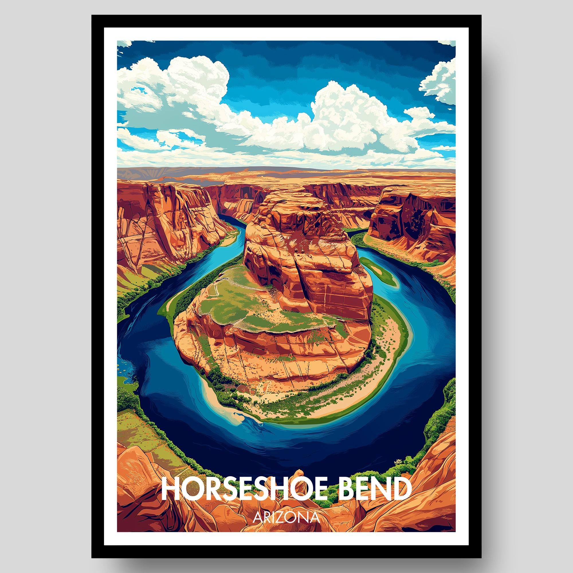 Horseshoe Bend Poster
