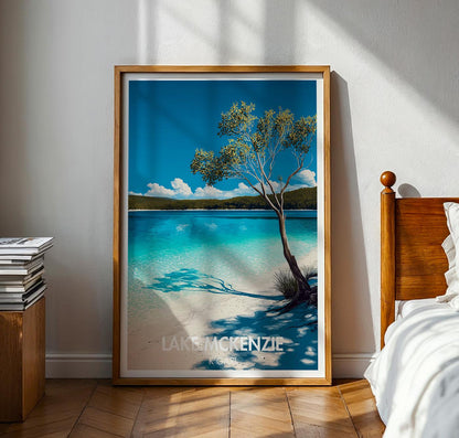 Lake Mckenzie Poster