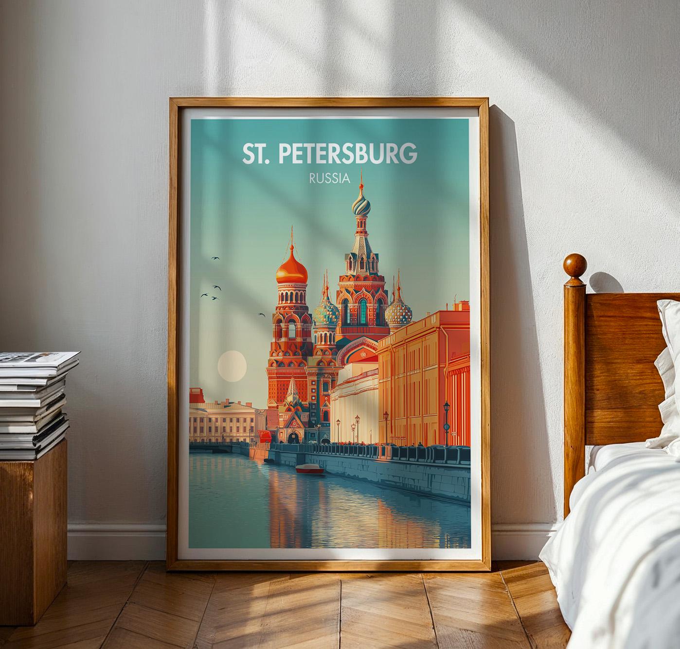 St. Petersburg Poster