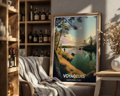 Voyageurs National Park Poster