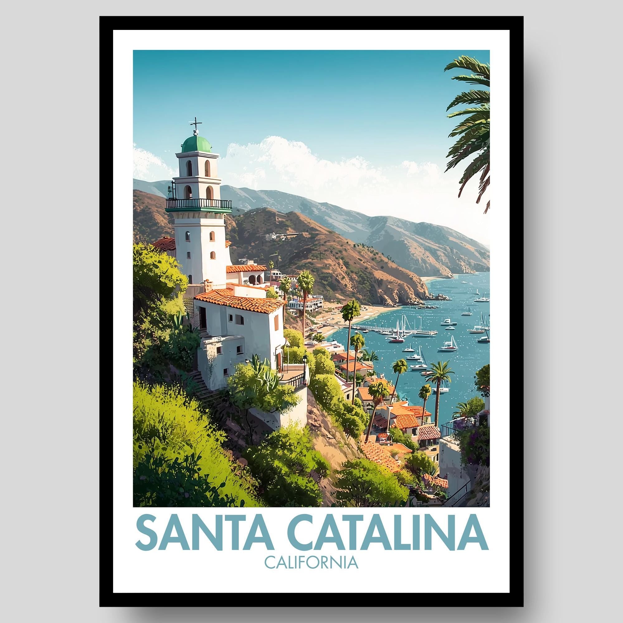 Santa Catalina Poster