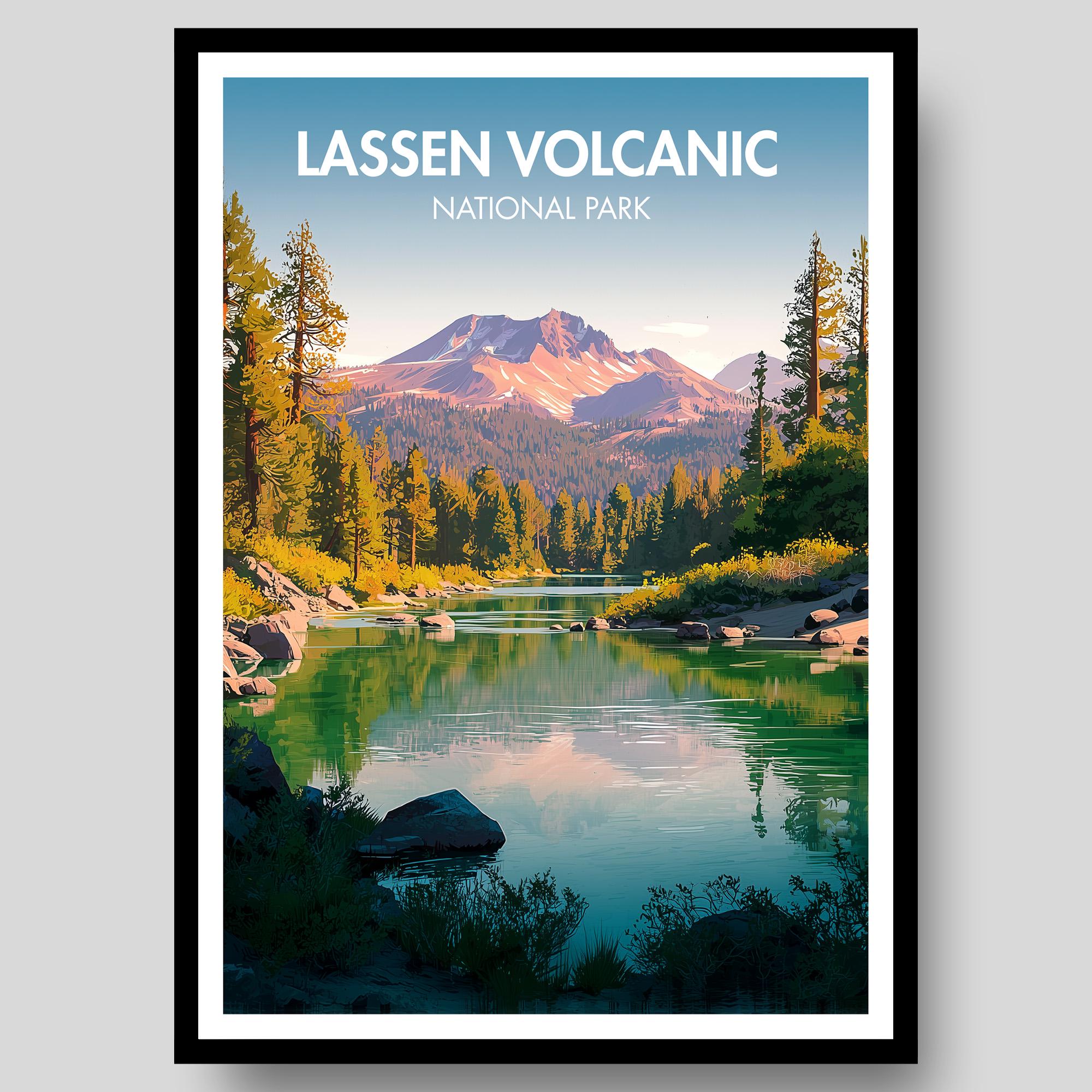 Lassen Volcanic National Park Poster