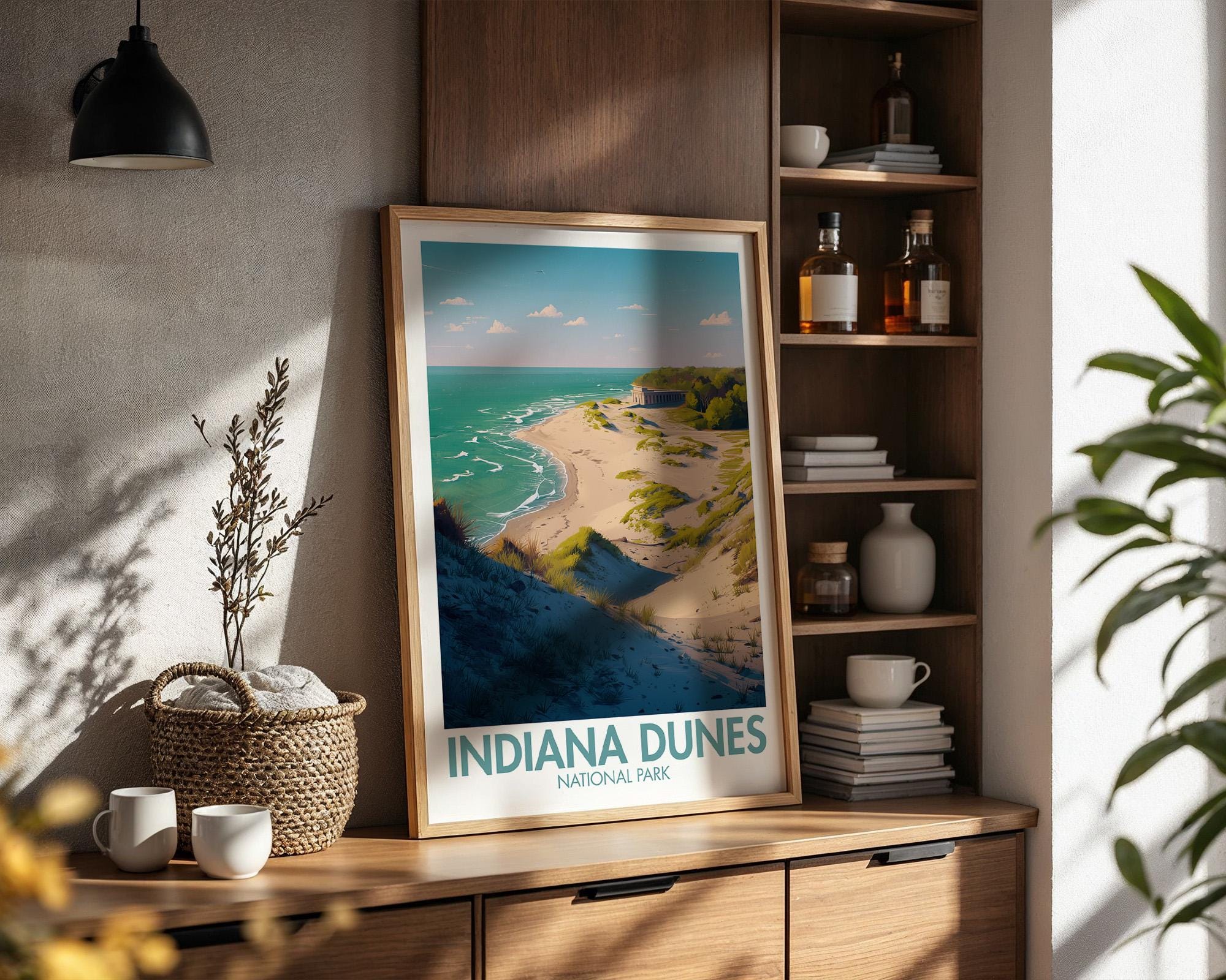 Indiana Dunes Poster