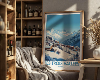 Les Trois Vallees Poster