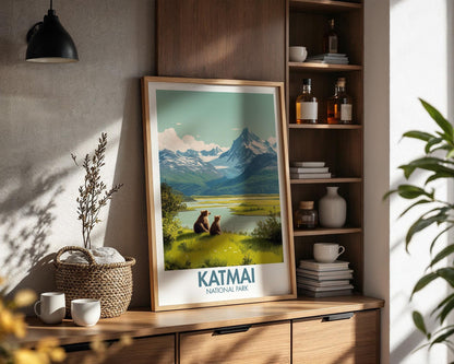 Katmai National Park Poster