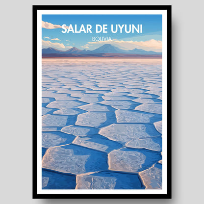 Salar de Uyuni Poster