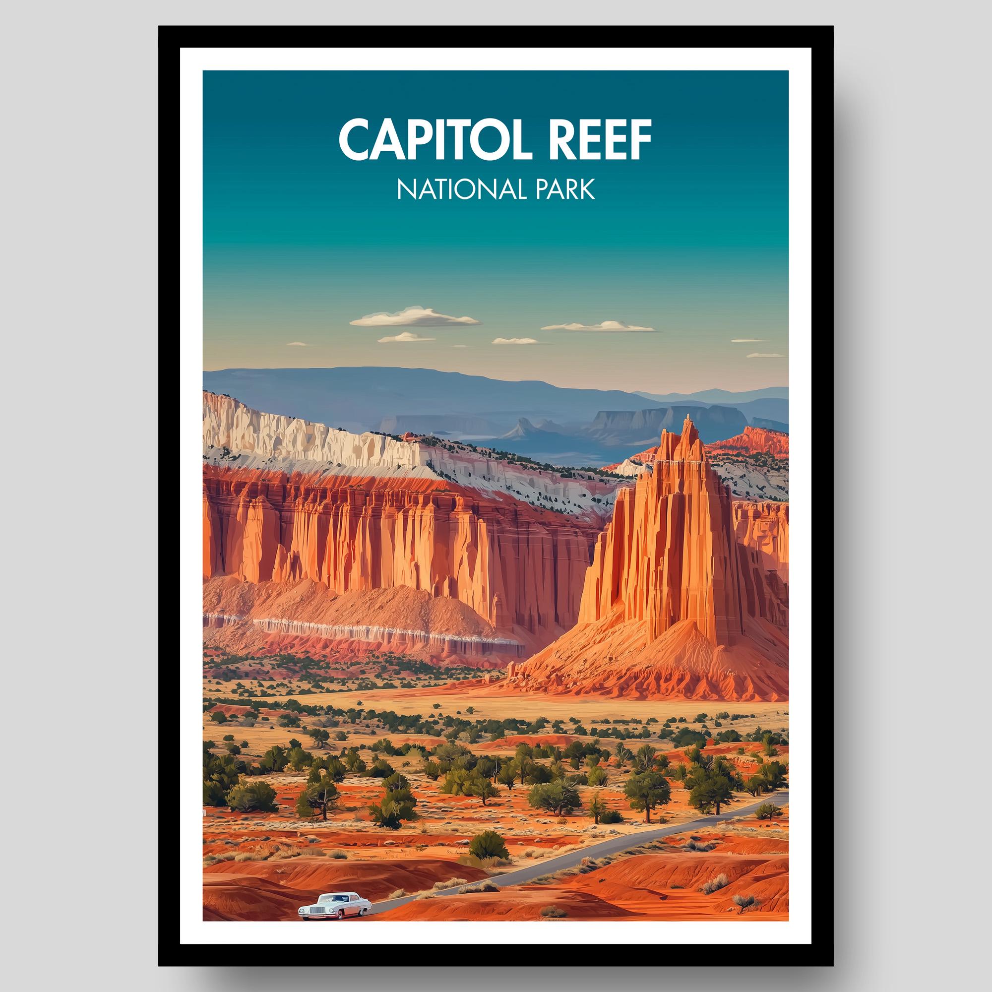 Capitol Reef National Park Poster