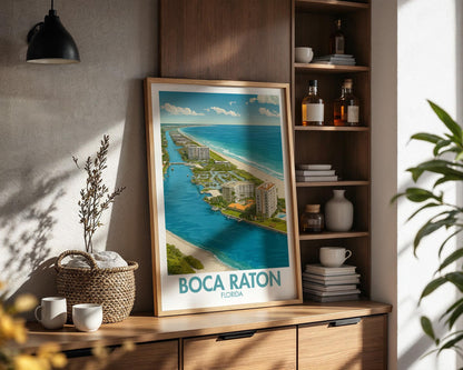 Boca Raton Poster
