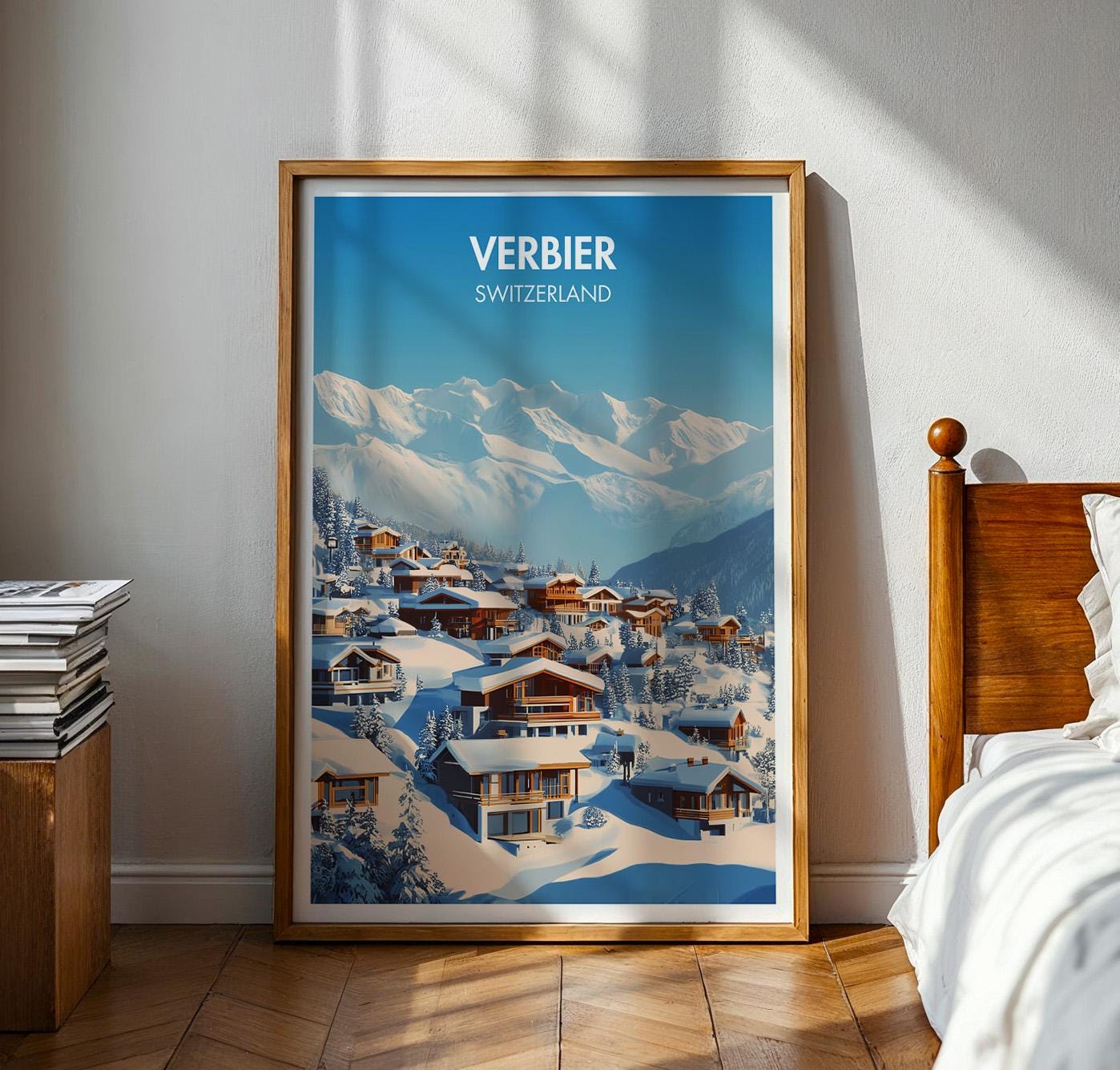 Verbier Ski Resort Poster