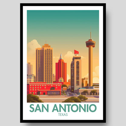 San Antonio Poster