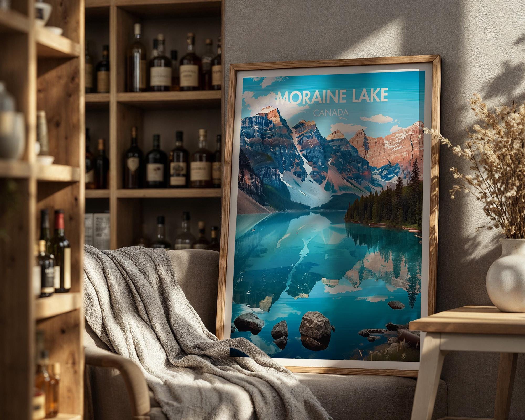 Moraine Lake Poster
