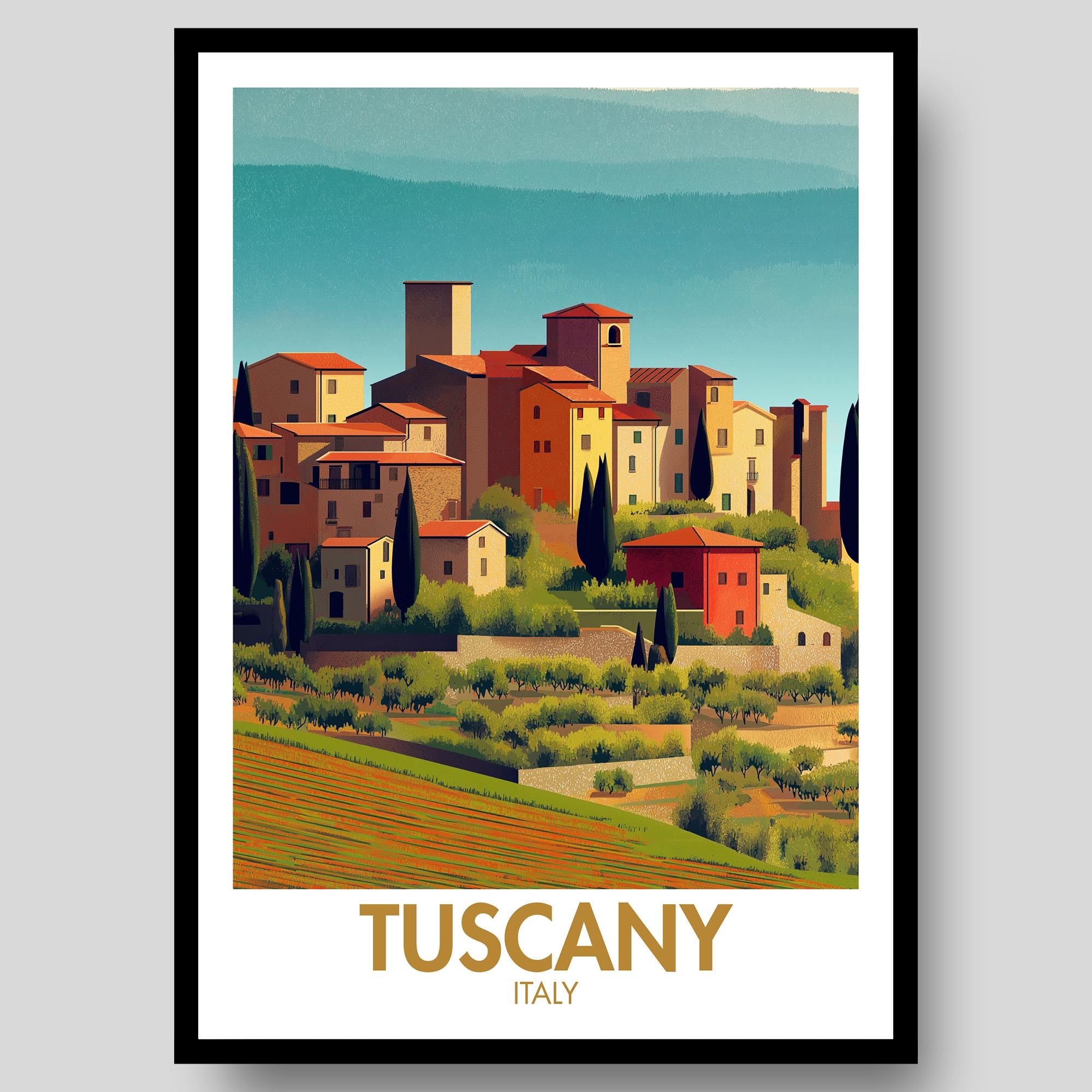 Tuscany Poster