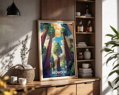 Redwood National Park Poster