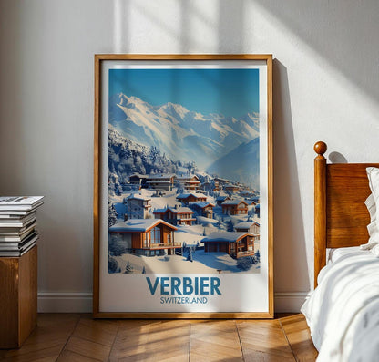Verbier Ski Resort Poster