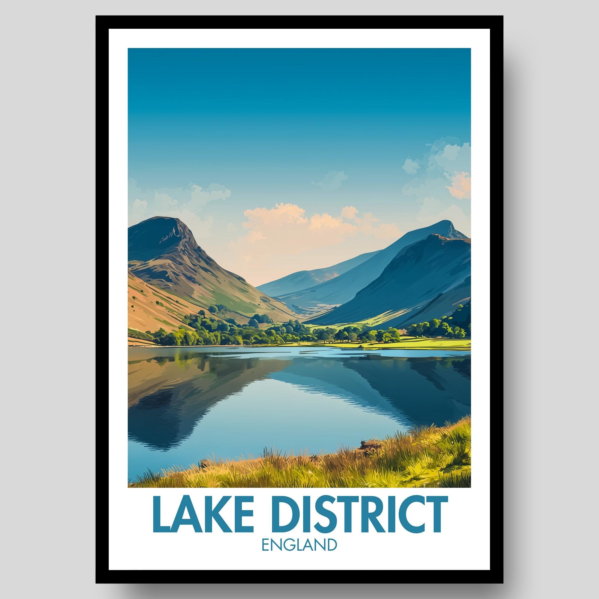 Lake District Poster
