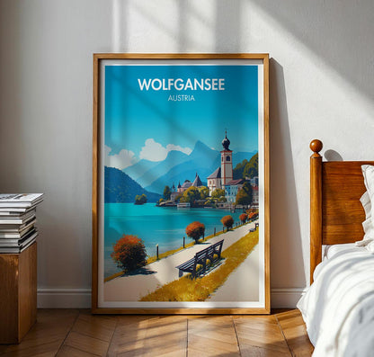 Wolfgangsee Poster