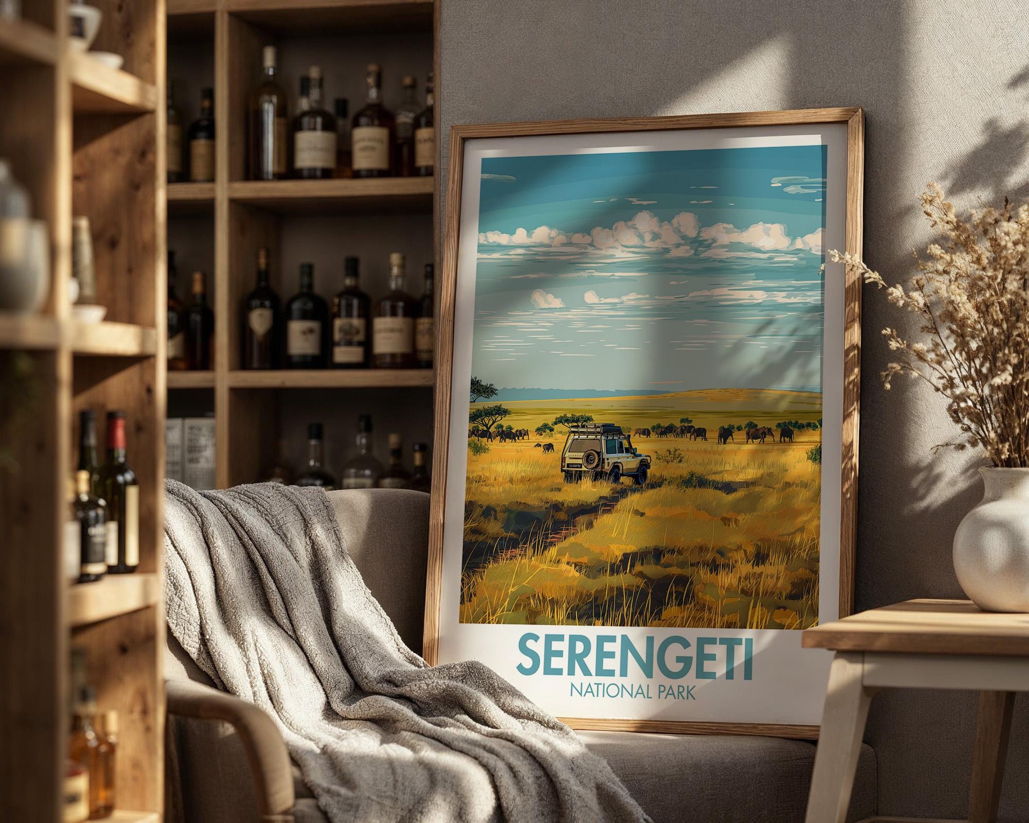 Serengeti National Park Poster