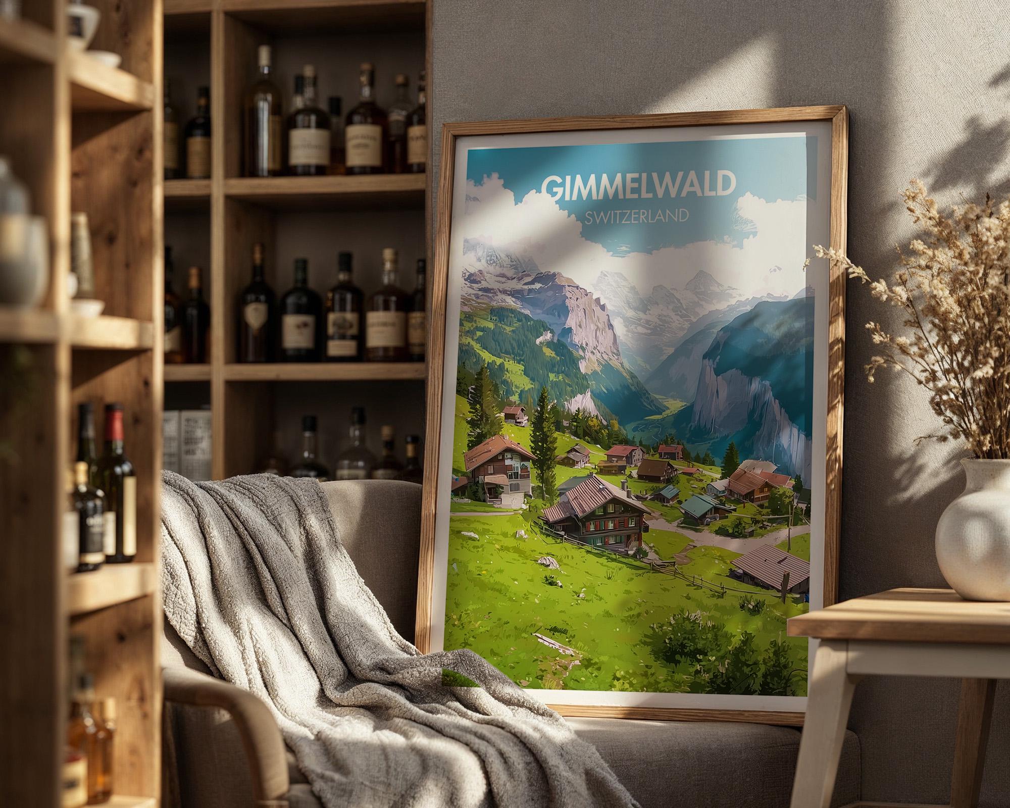 Gimmelwald Poster