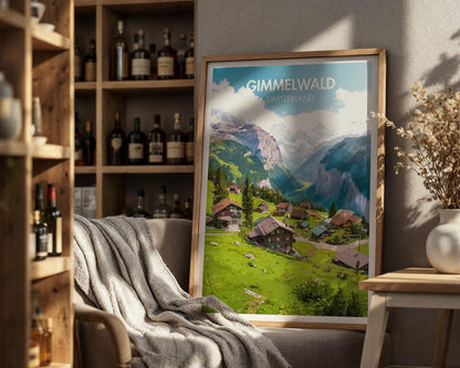 Gimmelwald Poster