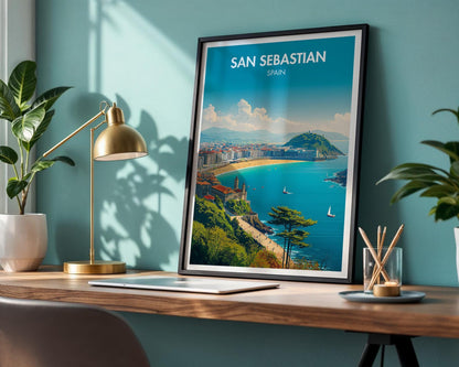 San Sebastián Poster