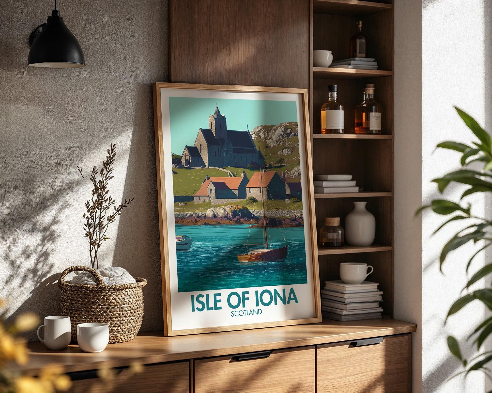 Isle Of Iona Poster