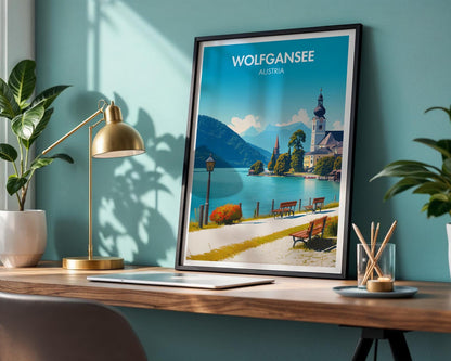Wolfgangsee Poster