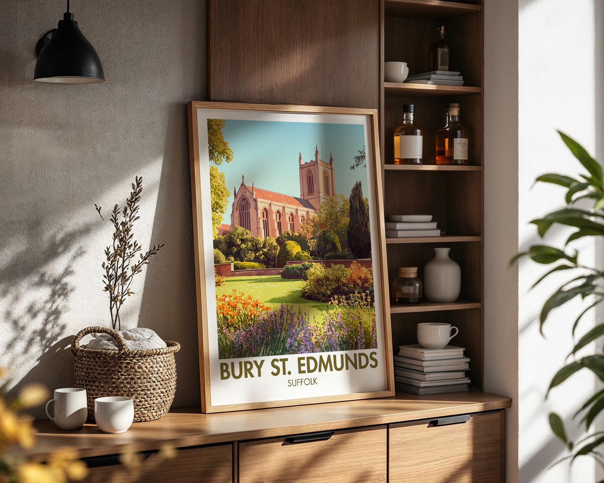 Bury St. Edmunds Poster