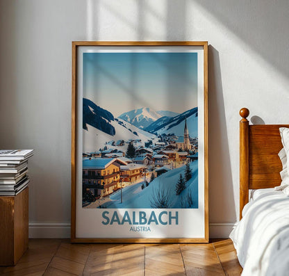 Saalbach Poster