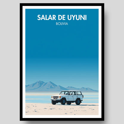 Salar de Uyuni Poster