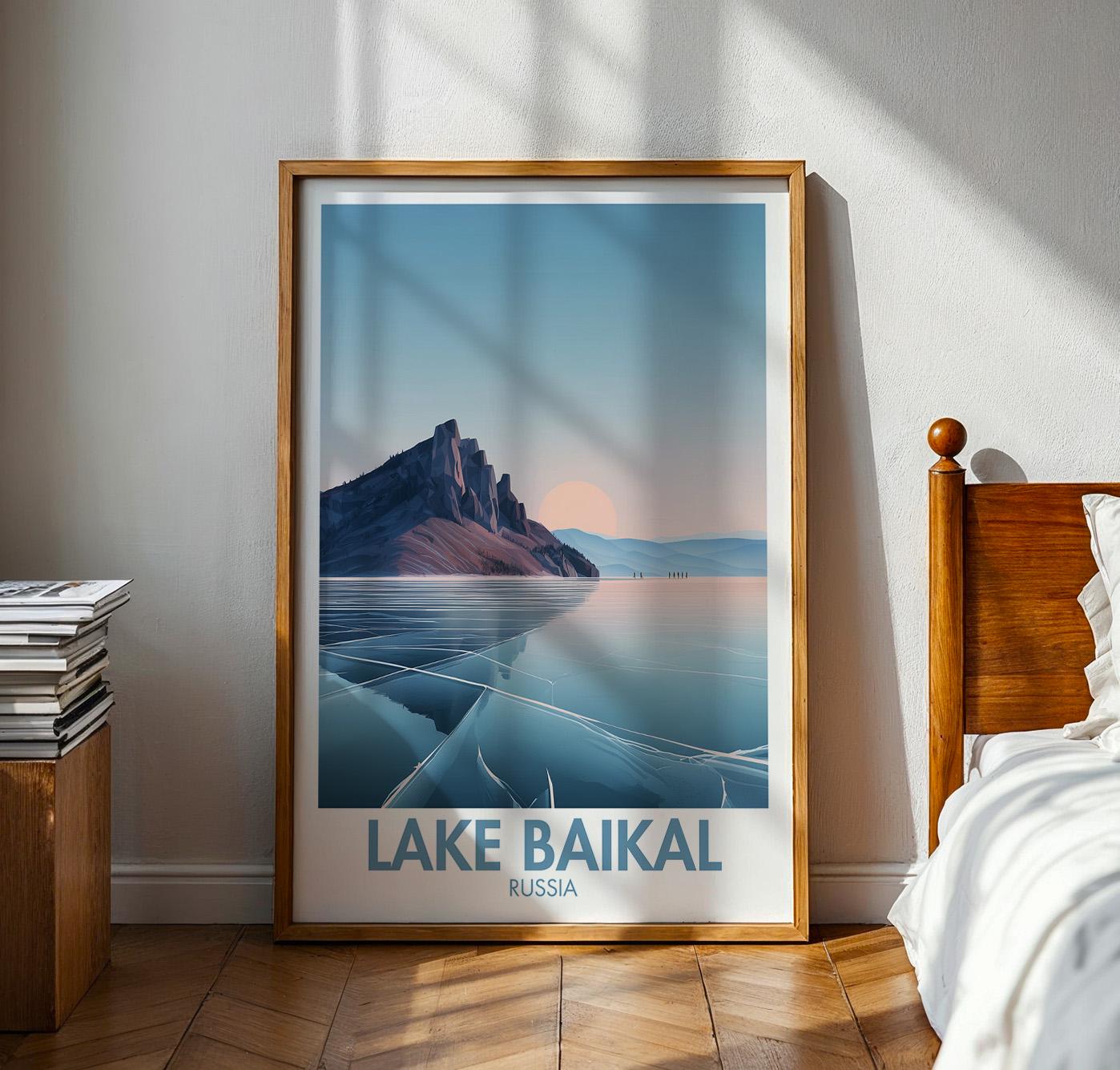 Lake Baikal Poster