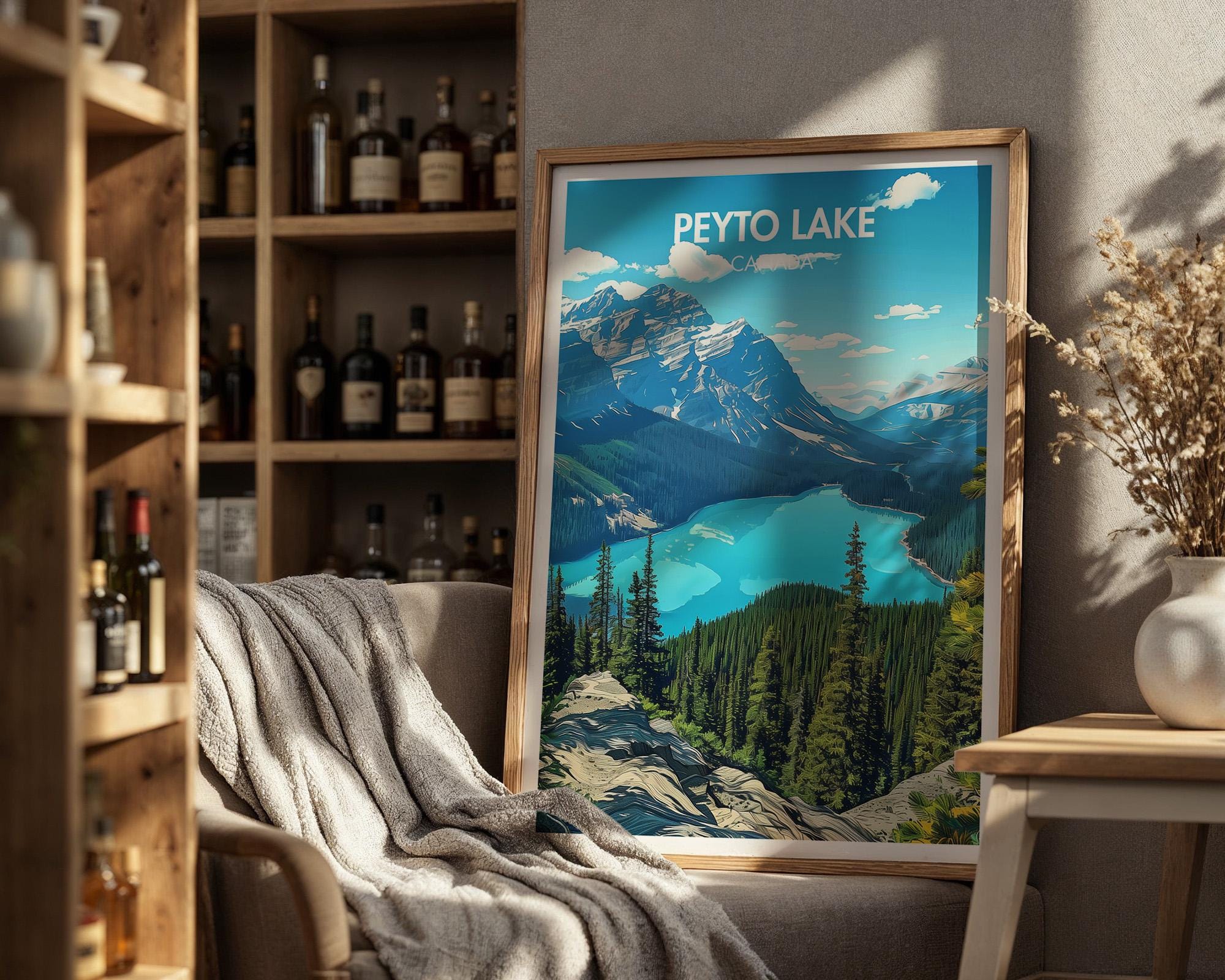 Peyto Lake Poster