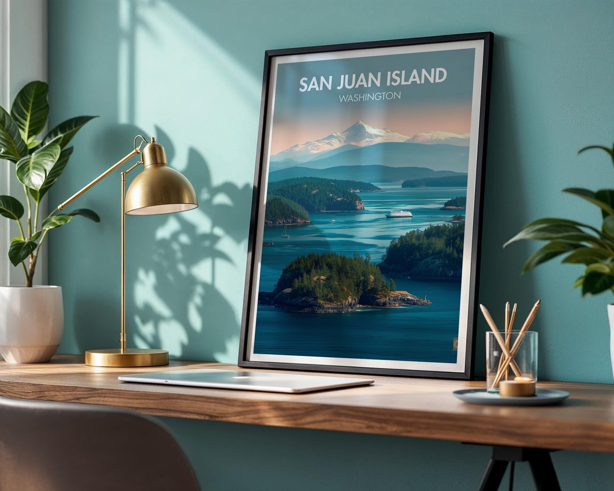San Juan Island Poster