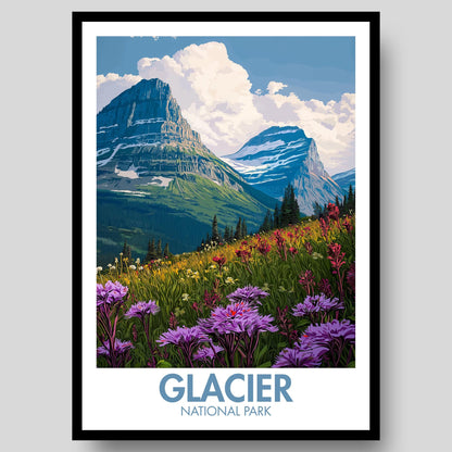 Glacier National Park Poster