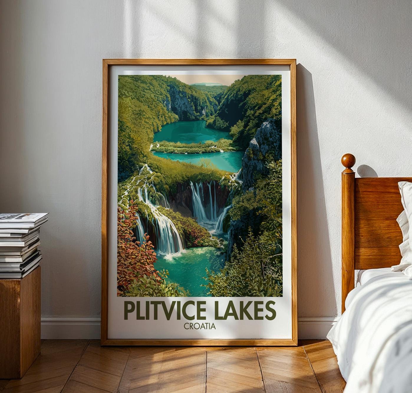 Plitvice Lakes Poster