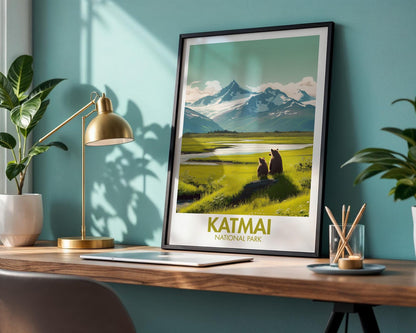 Katmai National Park Poster