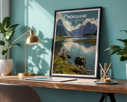 Fiordland National Park Poster