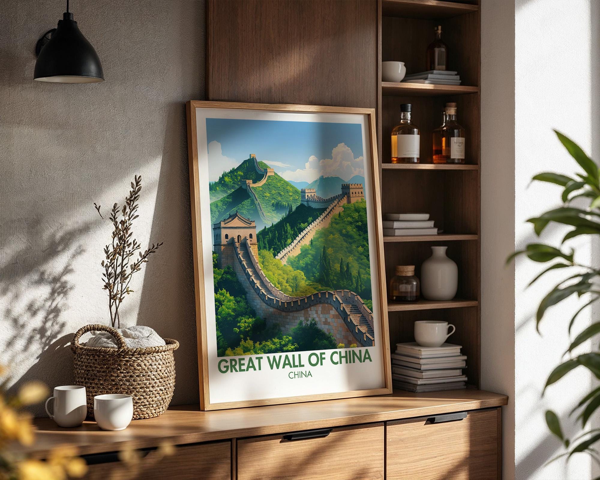 Great Wall Of China Poster
