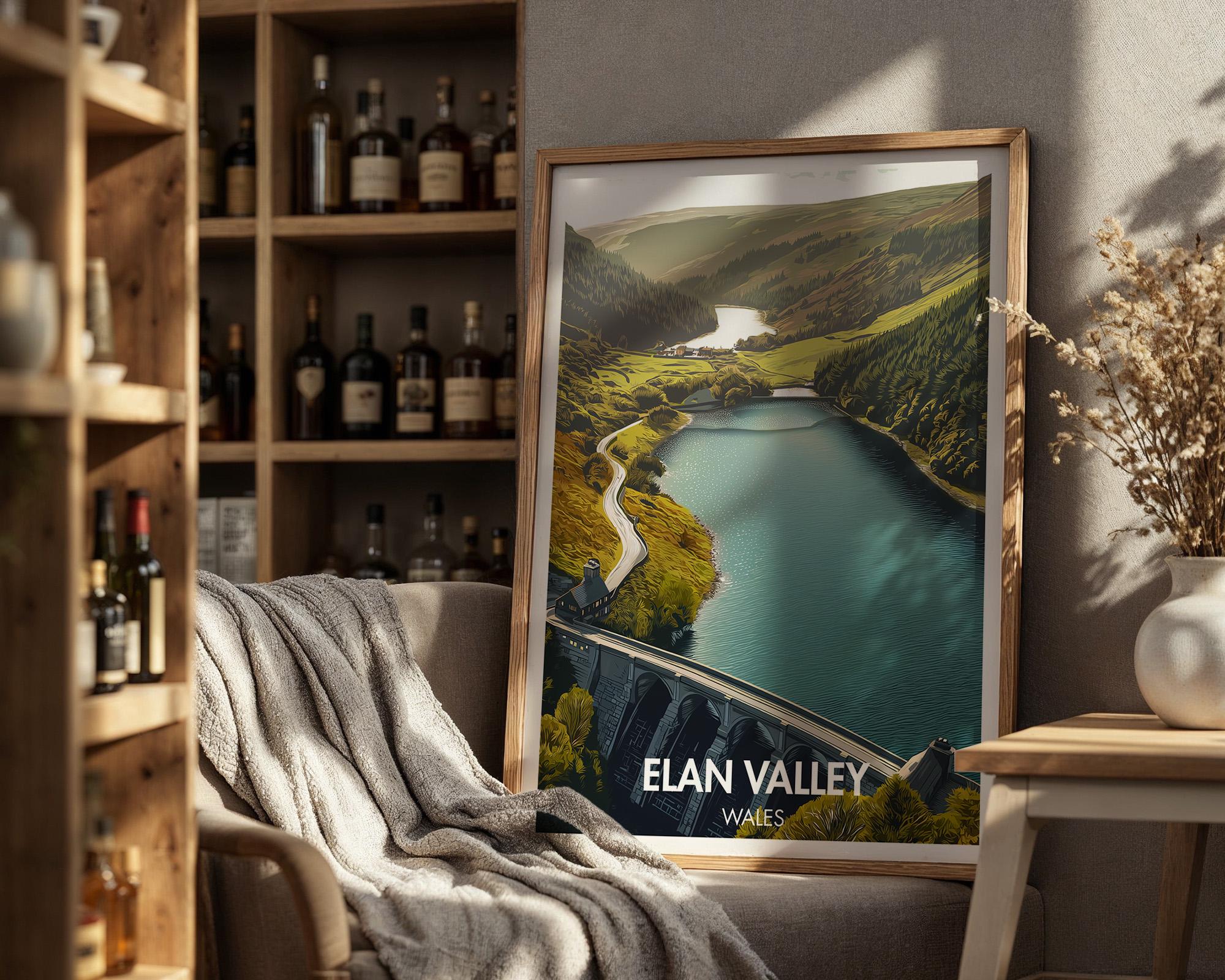 Elan Valley Poster