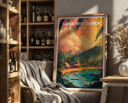 Papua New Guinea Poster