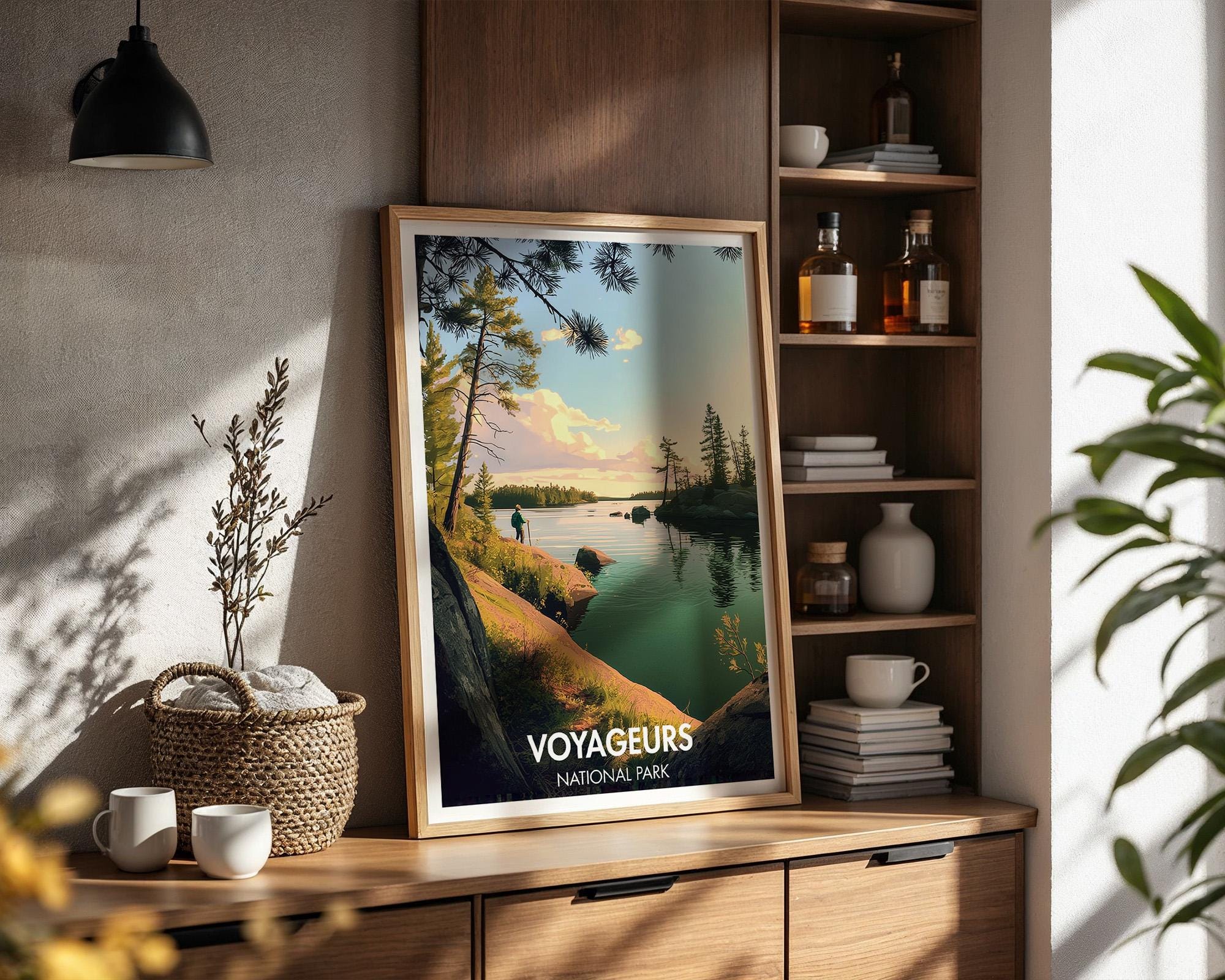 Voyageurs National Park Poster