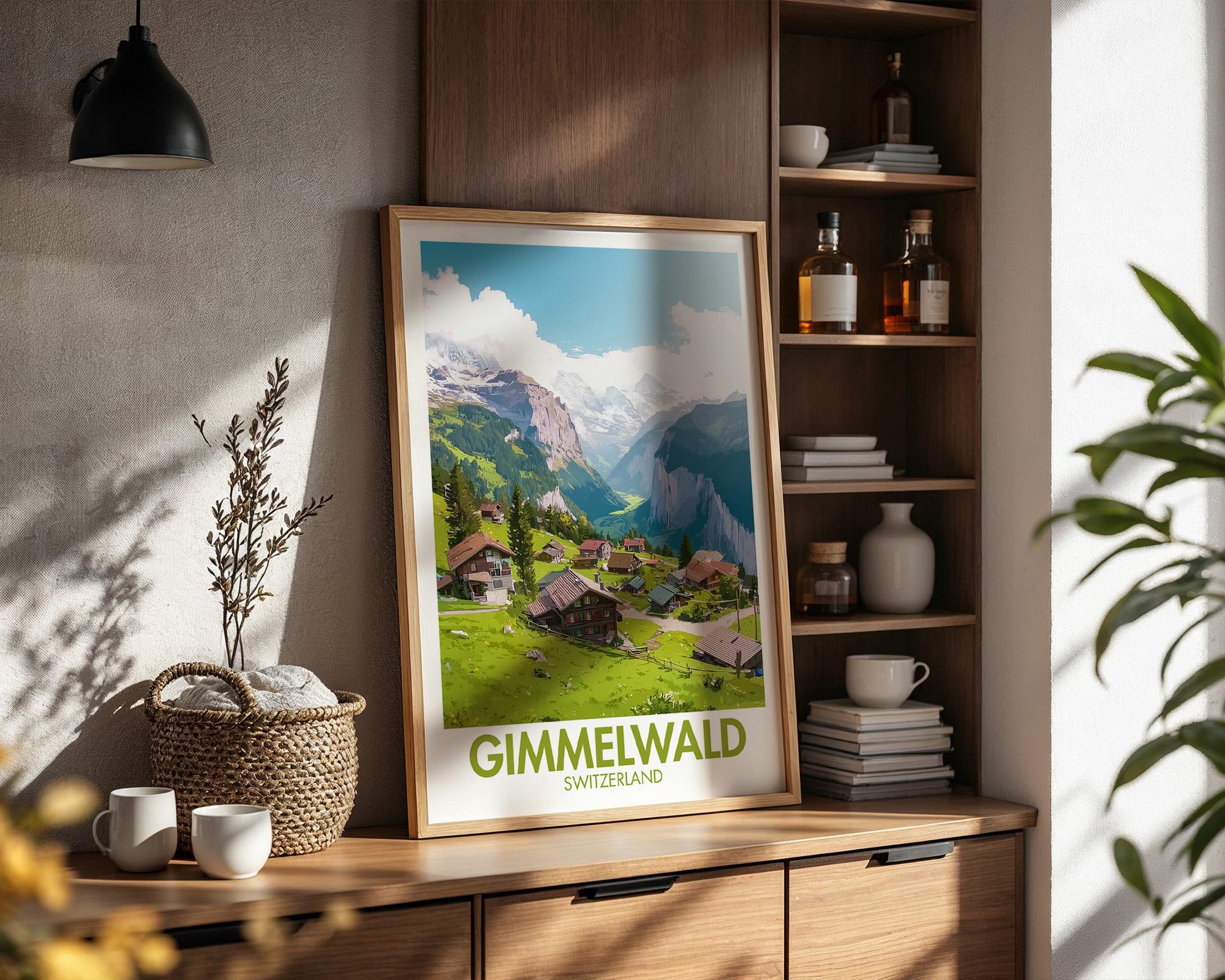 Gimmelwald Poster