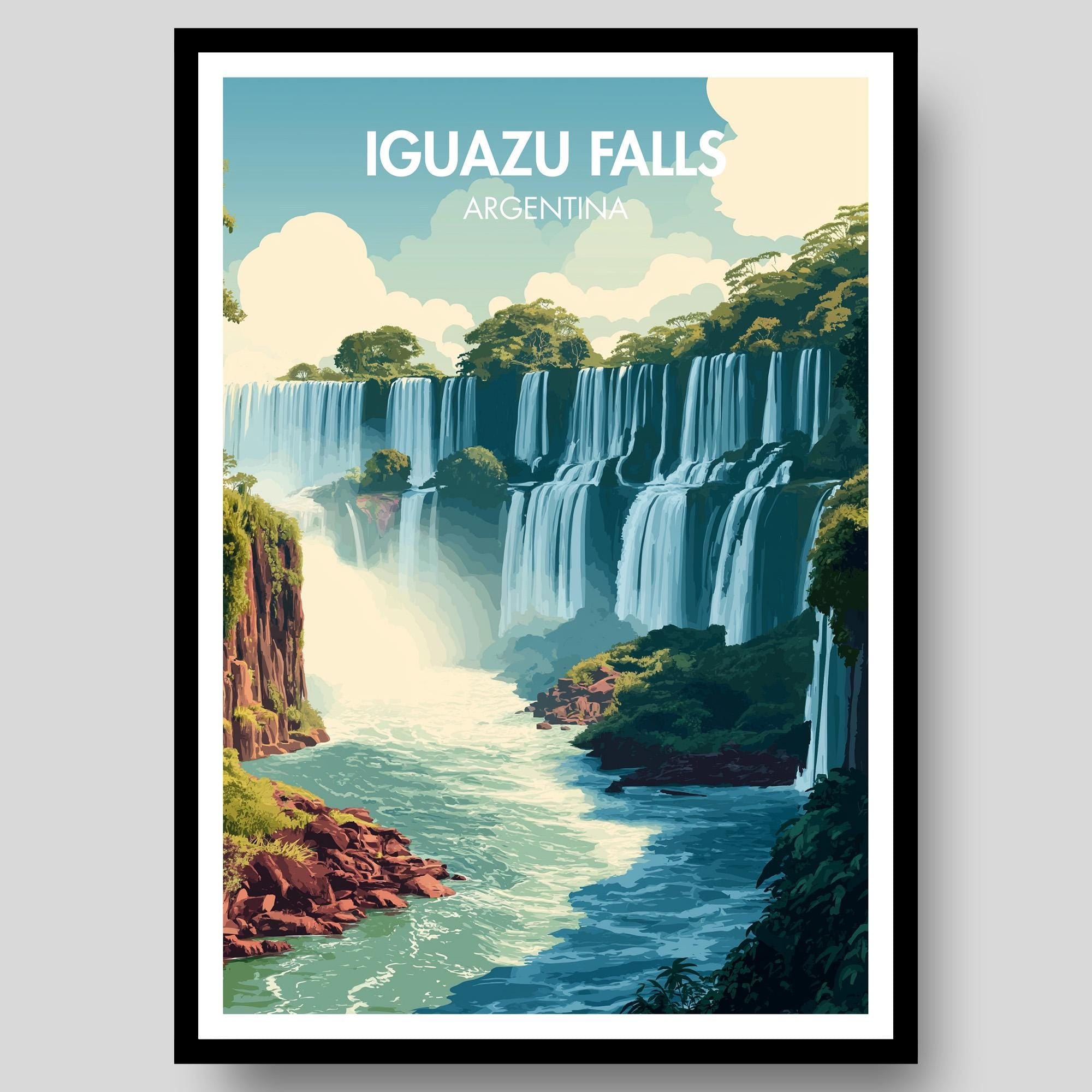 Iguazu Falls Poster