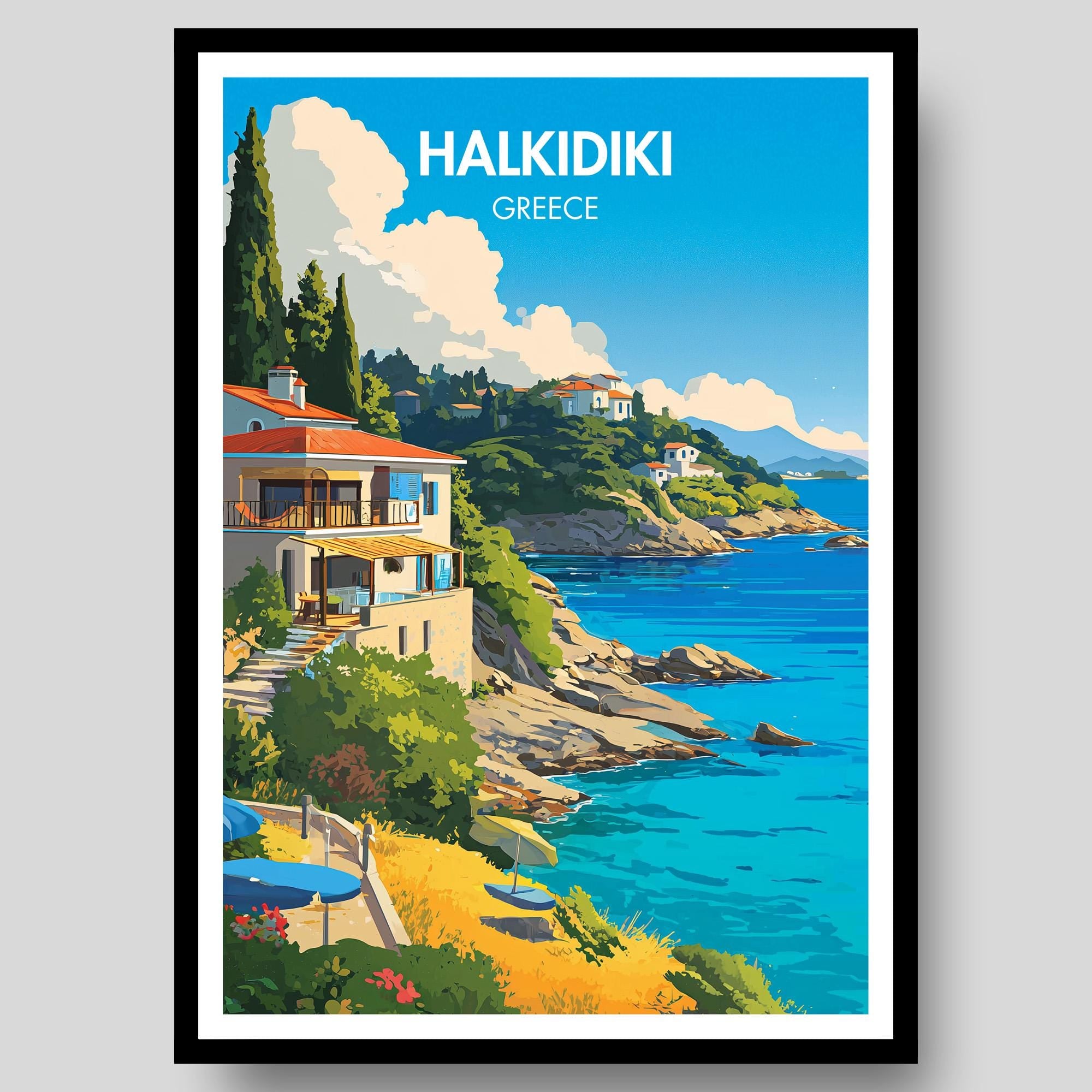 Halkidiki Poster