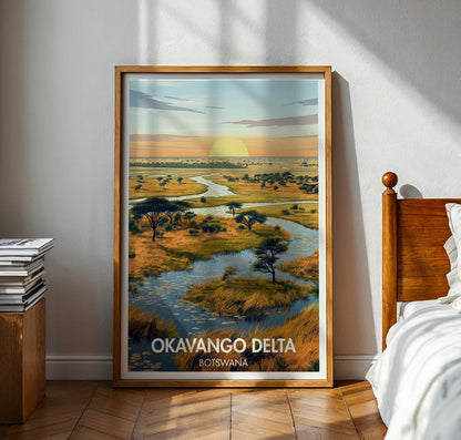 Okavango Delta Poster
