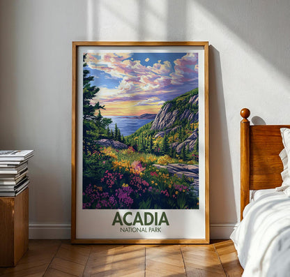 Acadia National Park Poster