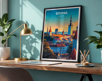 Estonia Poster