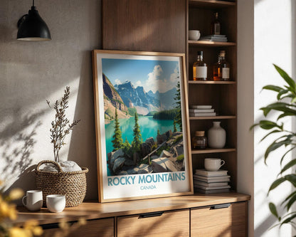 Rocky Mountains Poster