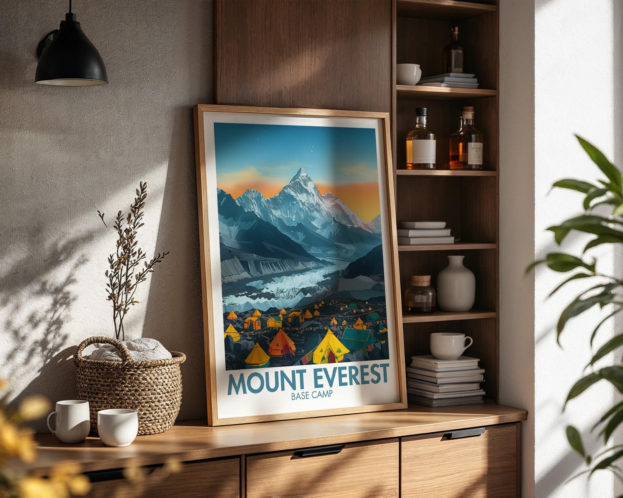 Mount Everest Base Camp Poster