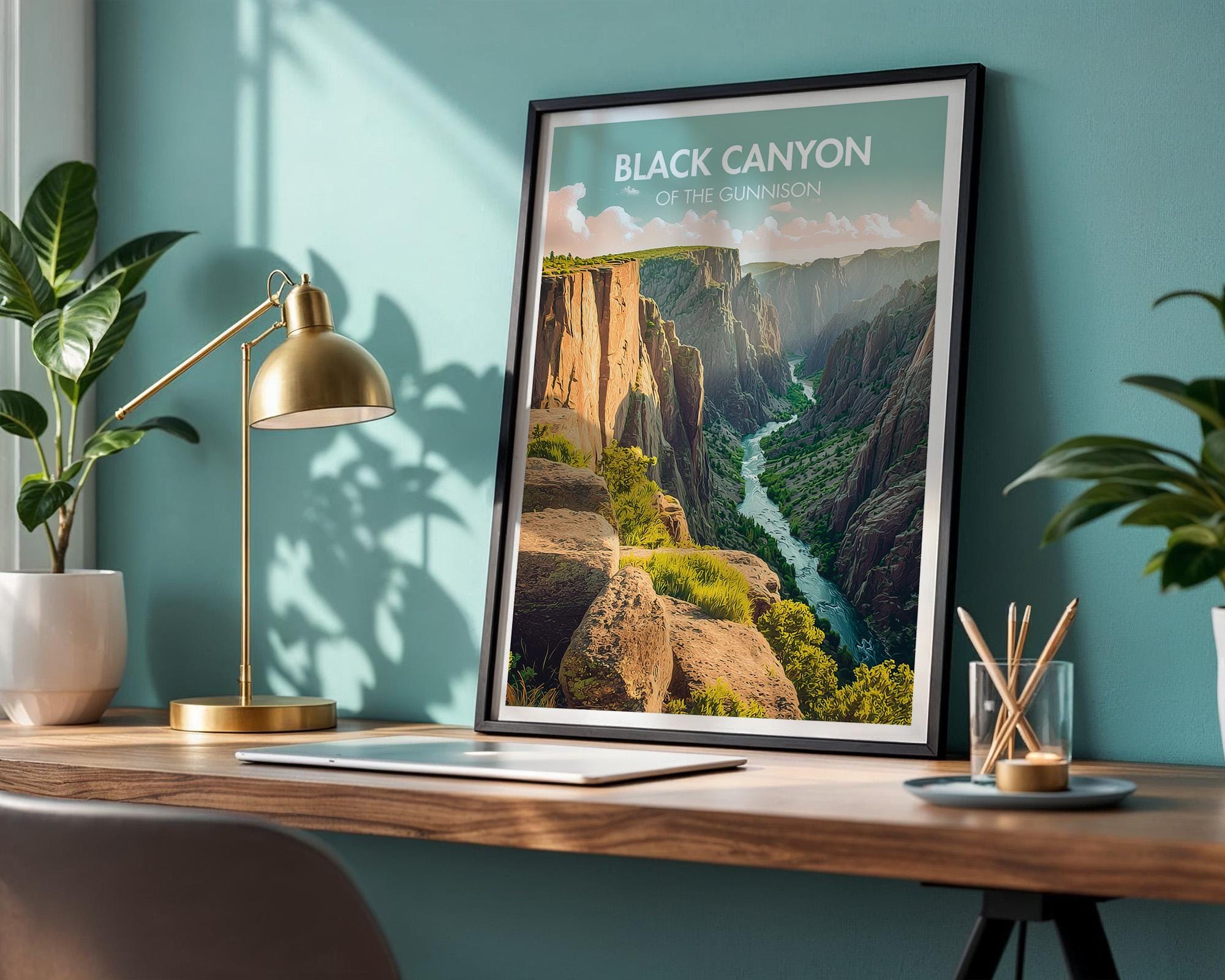 Black Canyon Of Gunnison Poster
